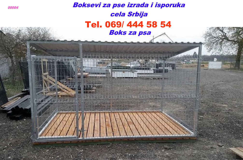 Boksevi za pse izrada i isporuka cela Srbija 00004 Tel 069 444 58 54  boks za psa